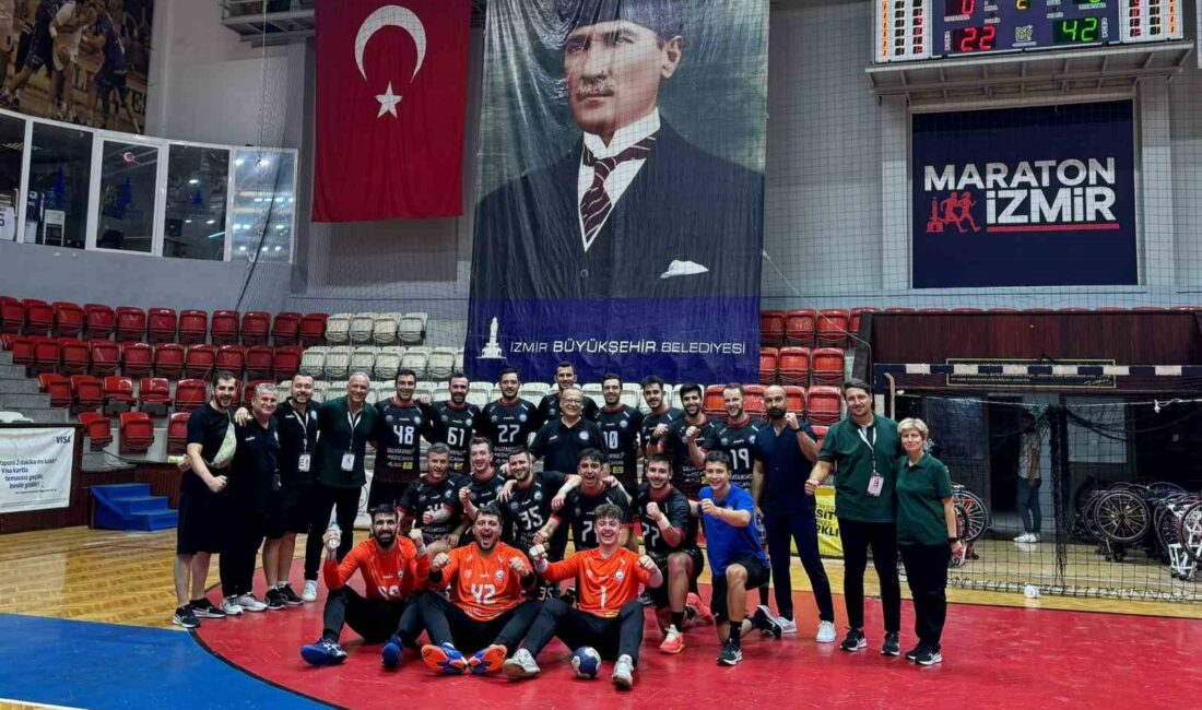Nilüfer Belediyespor yeni sezonda ilk galibiyetini aldı NİLÜFER BELEDİYESPOR ERKEK HENTBOL TAKIMI, İZMİR BÜYÜKŞEHİR BELEDİYE SPOR KULÜBÜ’NÜ