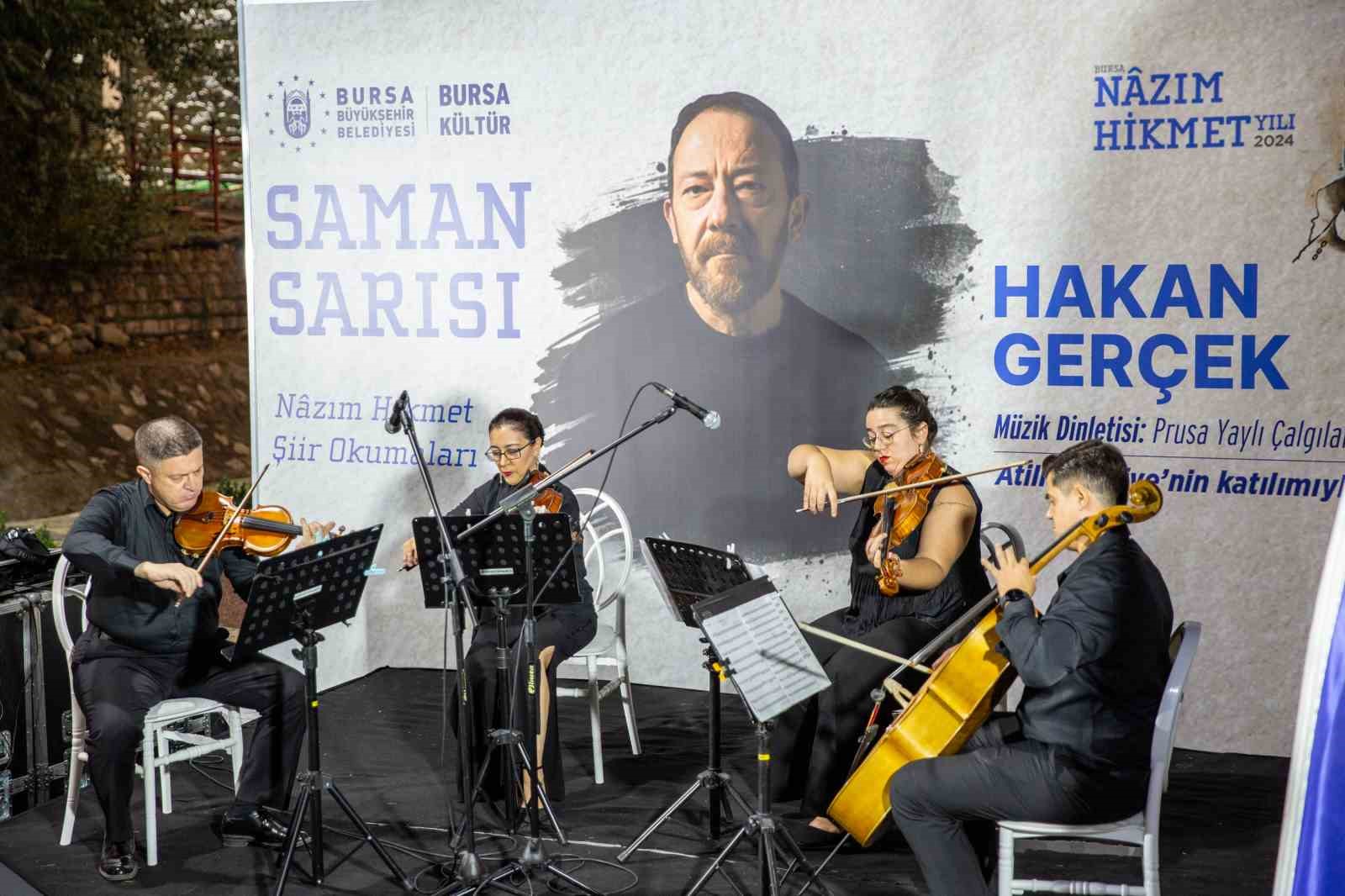 BURSA BÜYÜKŞEHİR BELEDİYESİ TARAFINDAN ‘2024 BURSA NÂZIM HİKMET YILI’ ETKİNLİKLERİ
