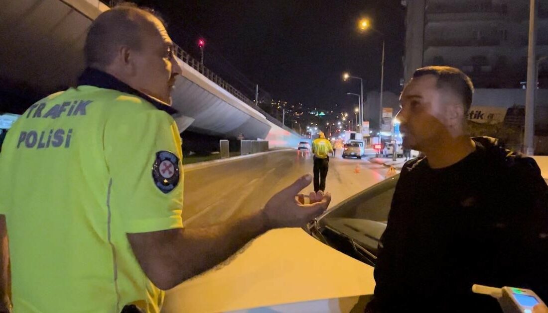 Kontrol noktasından kaçtı, “3. kez yakalanıyorum o yüzden kaçtım” dedi UYGULAMAYI GÖRÜNCE TERS YÖNE GİRİP KAÇMAK İSTEDİ : “3 KEZ