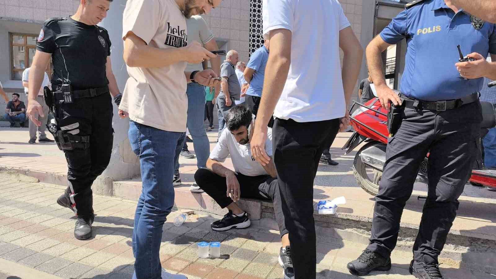 BURSA'NIN İNEGÖL İLÇESİNDE 2 ŞAHIS ARASINDA TELEFON TAMİRİ SEBEBİYLE YAŞANAN