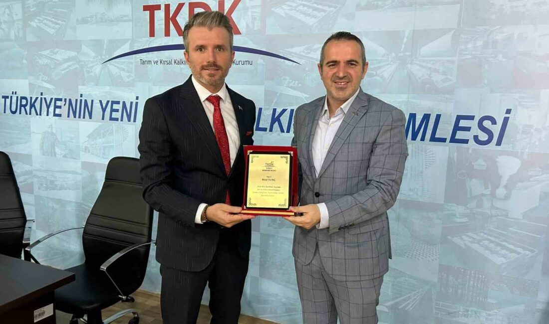 TKDK Bursa İl Koordinatörlüğünde görev değişimi TARIM VE KIRSAL KALKINMAYI DESTEKLEME KURUMU (TKDK) BURSA İL KOORDİNATÖRLÜĞÜ’NDE