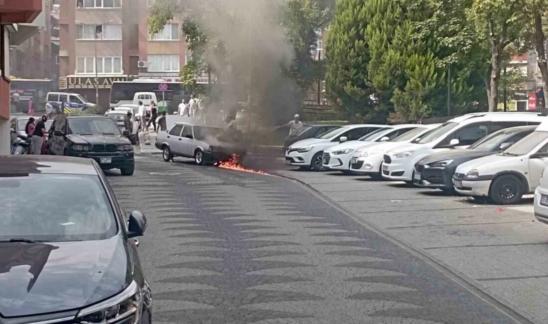Tofaş otomobil alevlere teslim oldu, LPG tankı bomba gibi patladı TOFAŞ OTOMOBİL ALEVLERE TESLİM OLDU, LPG TANKI BOMBA GİBİ PATLADI