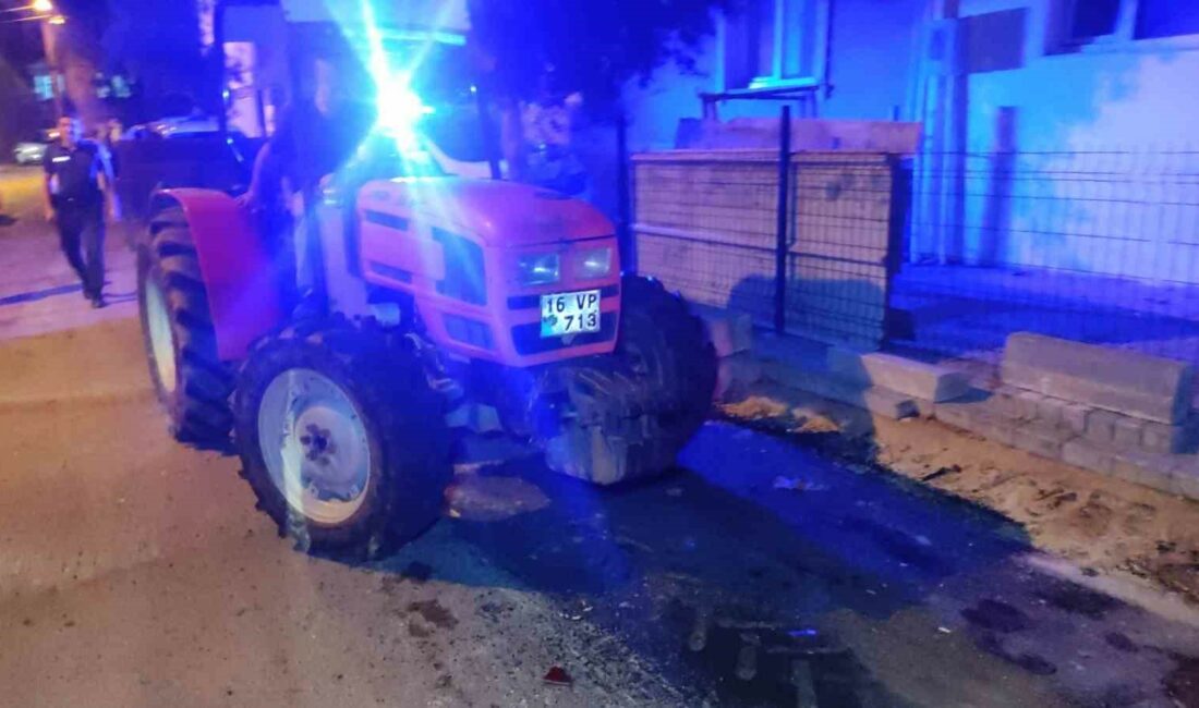 KONTROLDEN ÇIKAN TRAKTÖRÜN ALTINA GİRDİ : 1 ÖLÜ