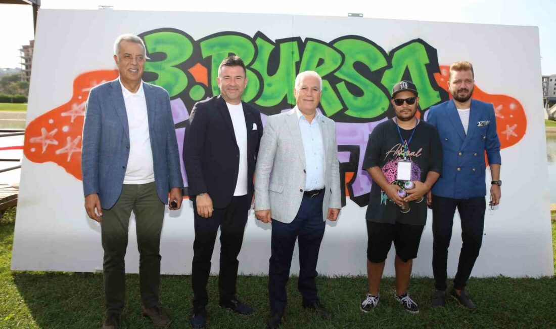 BURSA BÜYÜKŞEHİR BELEDİYESİ TARAFINDAN DÜZENLENEN TÜRKİYE'NİN EN BÜYÜK GRAFFİTİ ŞENLİĞİ,