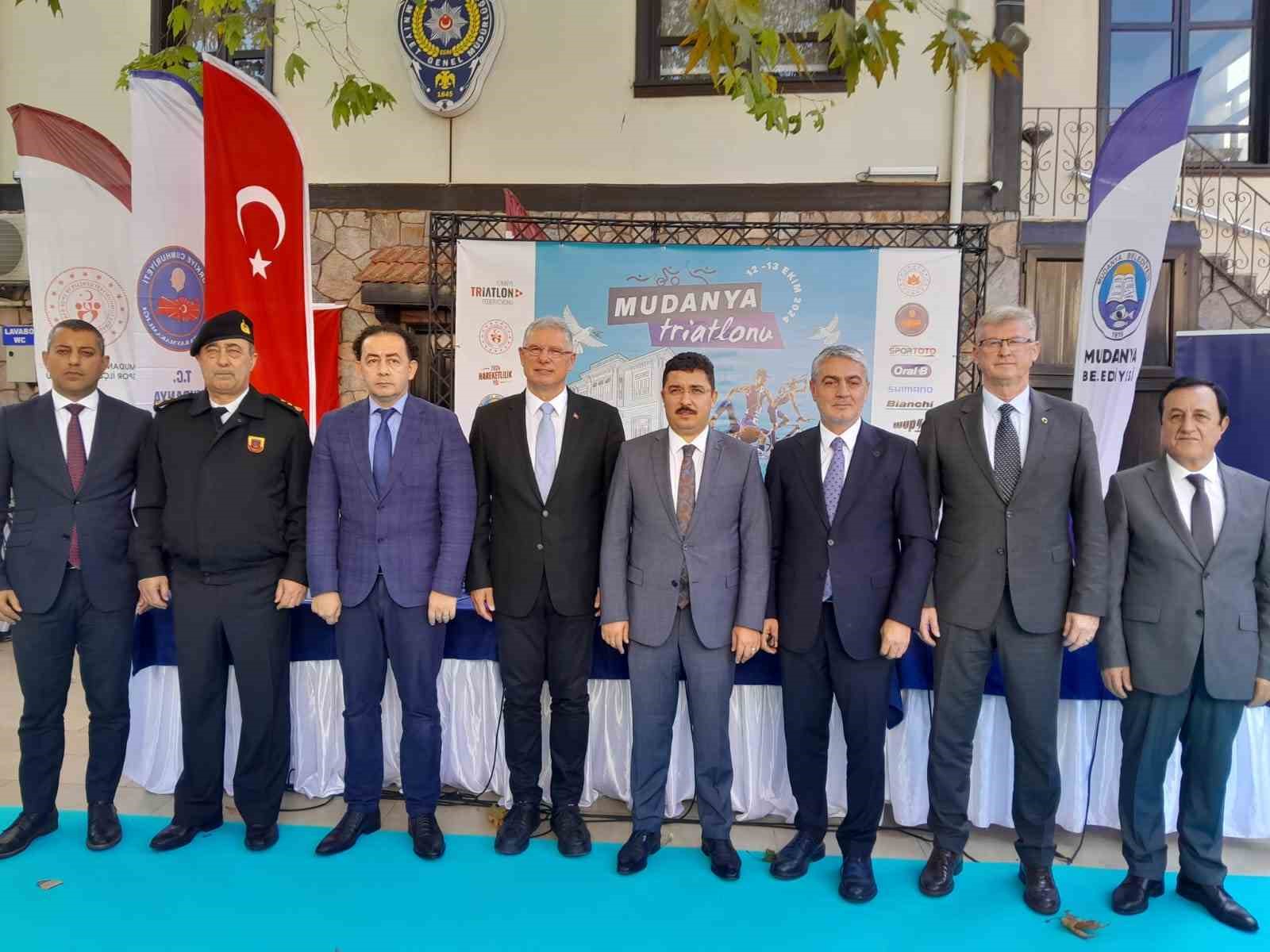 TÜRKİYE TRİATLON FEDERASYONU VE MUDANYA BELEDİYESİ'NİN İŞBİRLİĞİ MUDANYA’DA İLK KEZ