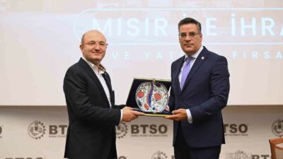 BURSA TİCARET VE SANAYİ ODASI (BTSO) EV SAHİPLİĞİNDE, “MISIR İLE