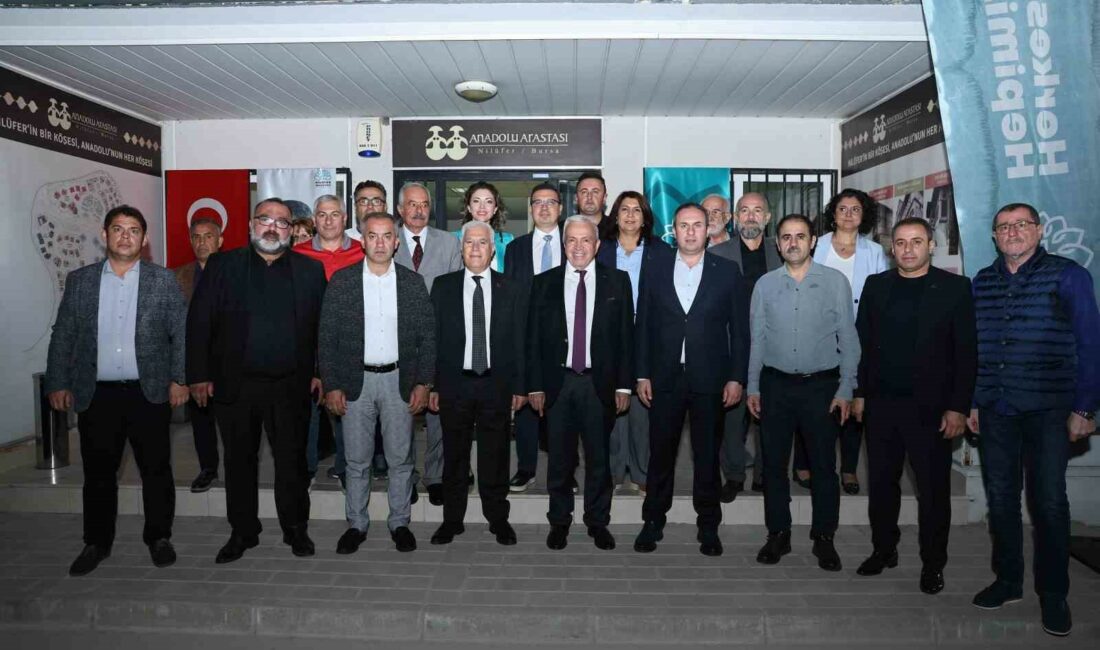 ’Anadolu Arastası’ için Bursa Büyükşehir ve Nilüfer Belediyesi ortak çalışacak NİLÜFER BELEDİYE BAŞKANI ŞADİ ÖZDEMİR, ANADOLU ARASTASI’NI BURSA BÜYÜKŞEHİR BELEDİYESİ