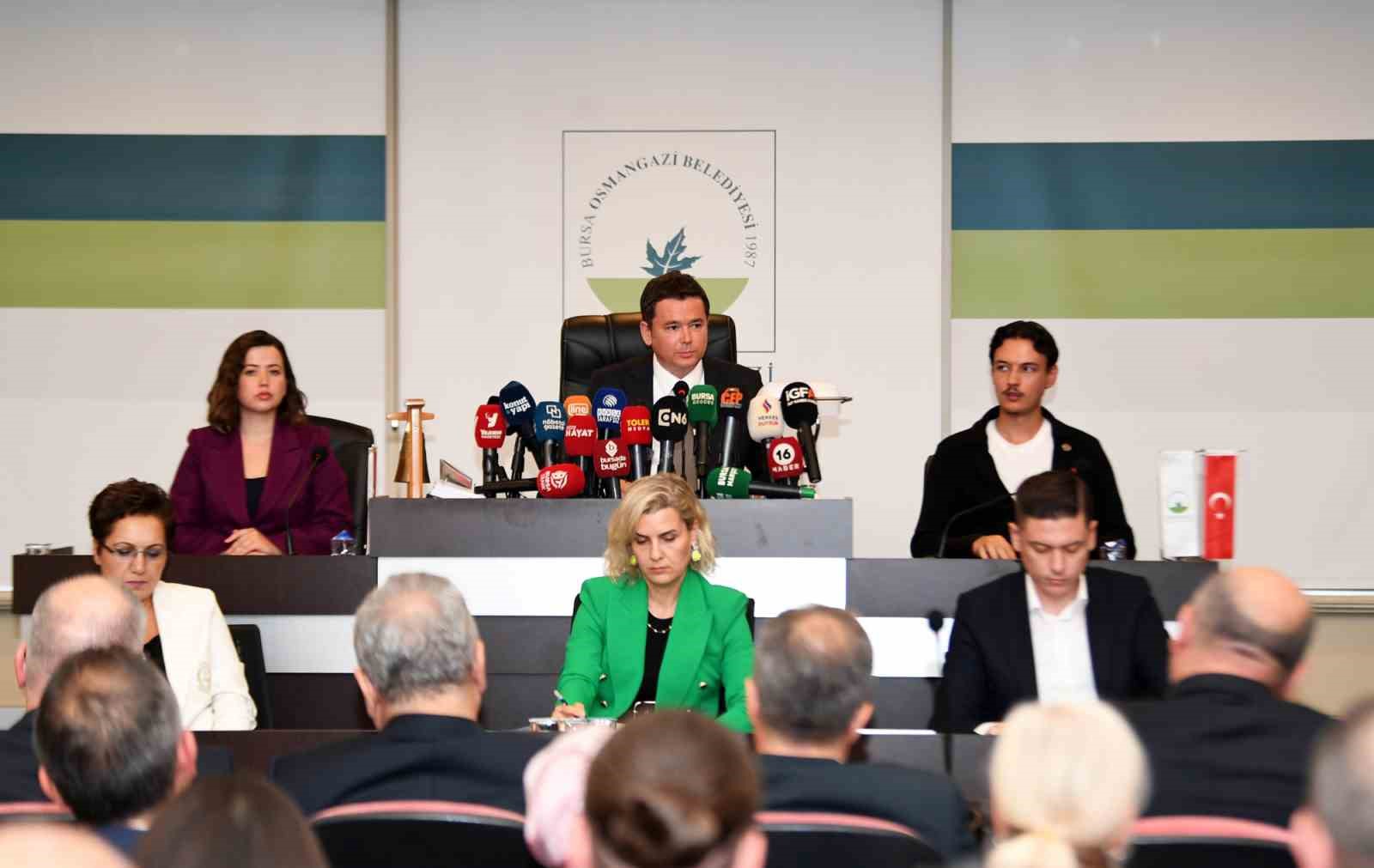 OSMANGAZİ BELEDİYESİ EKİM AYI OLAĞAN MECLİS TOPLANTISI, OSMANGAZİ BELEDİYE BAŞKANI