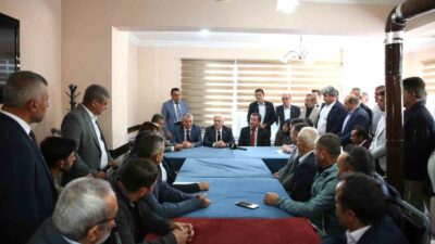 BURSA BÜYÜKŞEHİR BELEDİYE BAŞKANI MUSTAFA BOZBEY, DÖRT DAĞ İLÇESİNDEN BİRİ