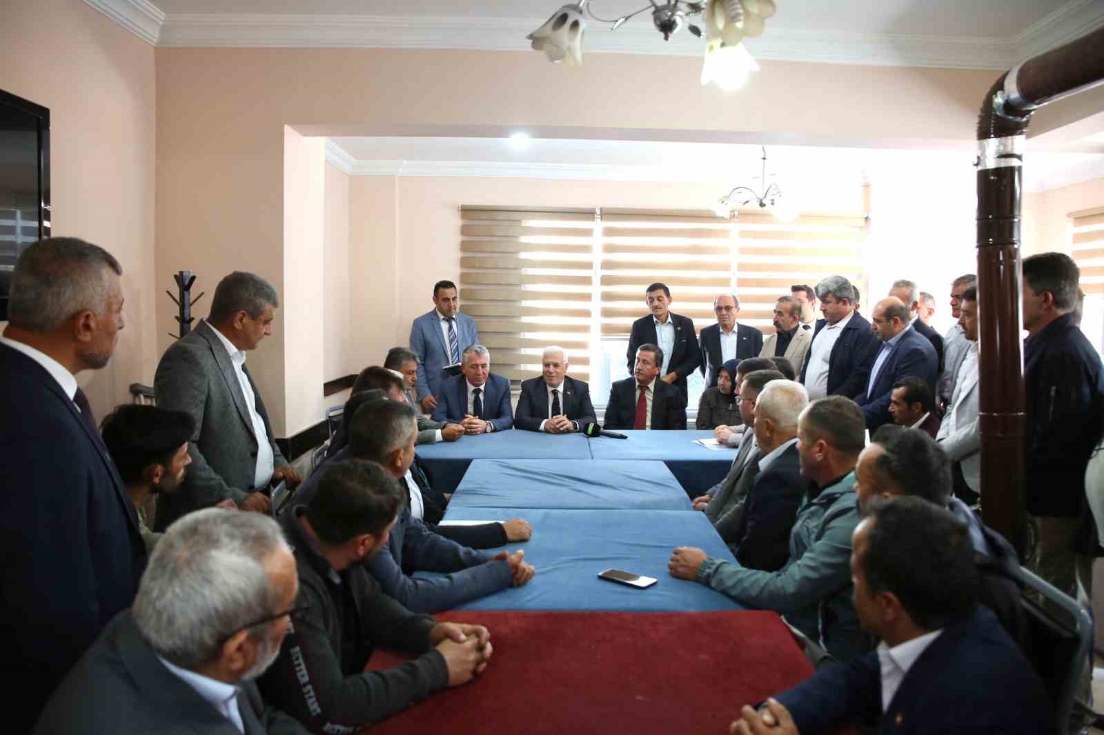 BURSA BÜYÜKŞEHİR BELEDİYE BAŞKANI MUSTAFA BOZBEY, DÖRT DAĞ İLÇESİNDEN BİRİ