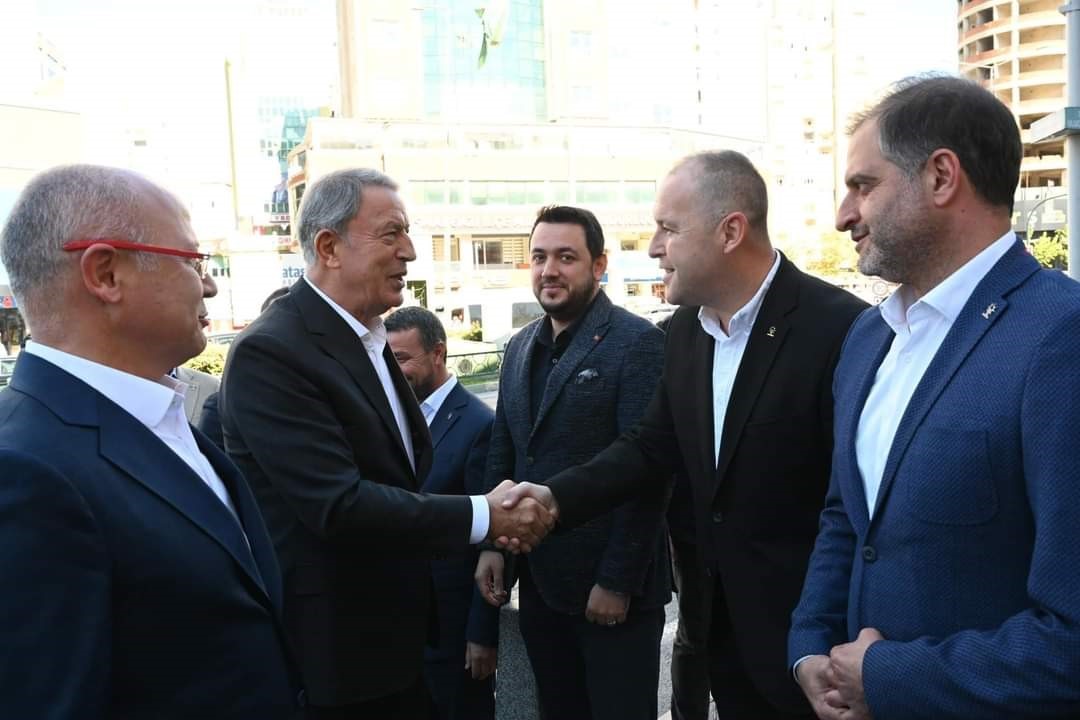 AK PARTİ BURSA İL BAŞKANLIĞI'NDA GERÇEKLEŞEN TOPLANTIYA, ESKİ MİLLİ SAVUNMA