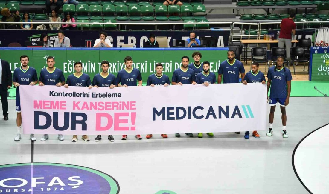 Basketbolcular, meme kanserine ’dur’ dedi FIBA EUROCUP A GRUBU İLK HAFTA MÜCADELESİNDE TOFAŞ İLE KERAVNOS