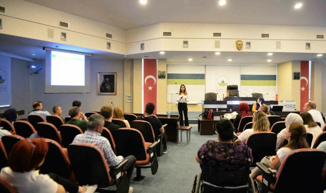 Belediye personeline sağlıklı beslenme ve ofis ergonomisi eğitimi OSMANGAZİ BELEDİYESİ, BURSA İL SAĞLIK MÜDÜRLÜĞÜ İŞBİRLİĞİYLE PERSONELE YÖNELİK ‘SAĞLIKLI