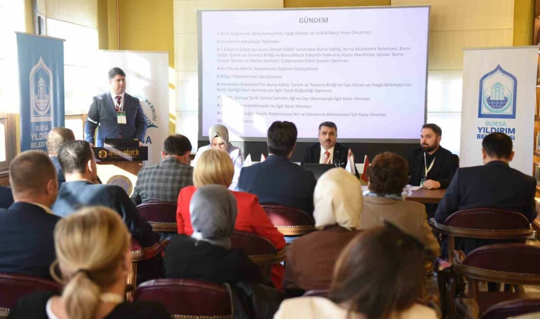 BURSA KÜLTÜR TURİZM VE TANITMA BİRLİĞİ VE YILDIRIM BELEDİYE BAŞKANI