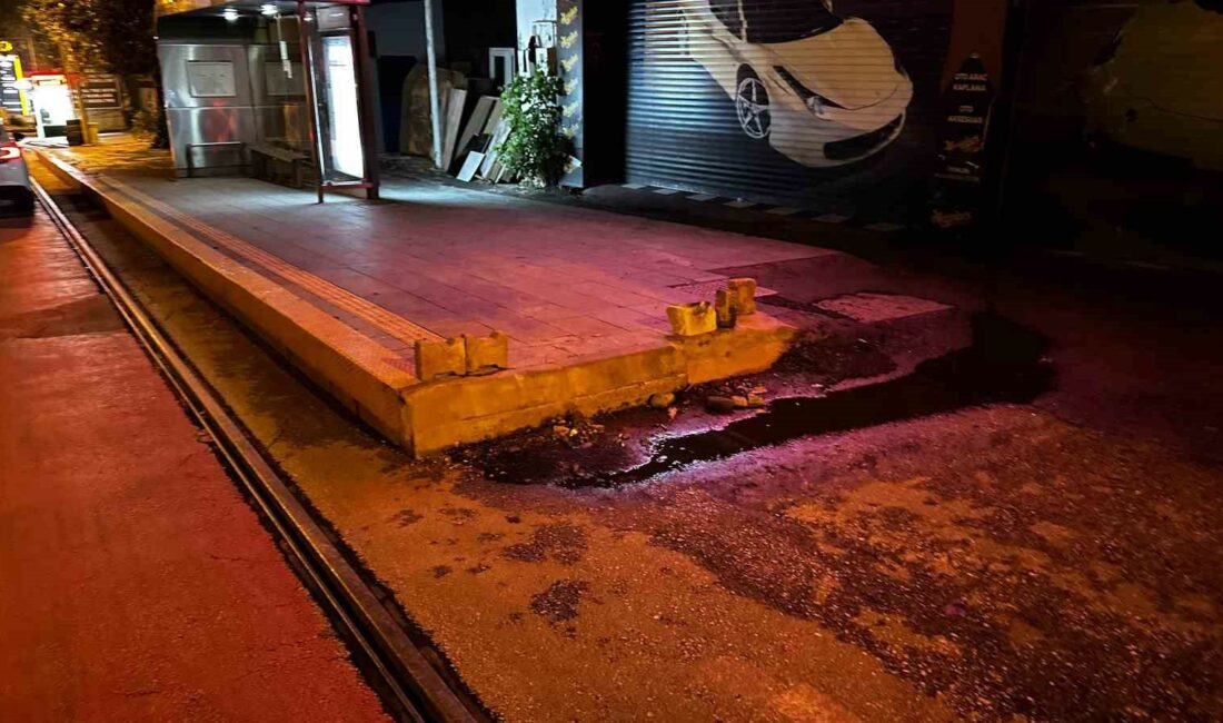 BURSA'DA BİR GARİP KAZA ANI KAMERADA