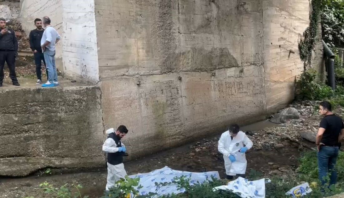 Bursa’da dere içinde sır ölüm BURSA’DA DERE İÇİNDE SIR ÖLÜM