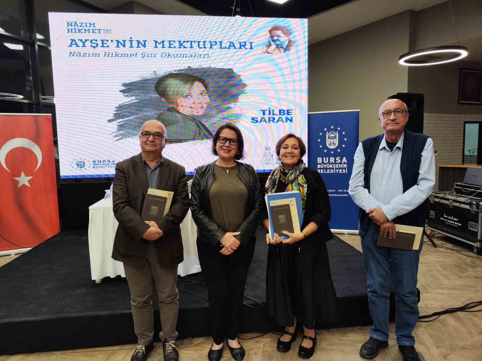 BURSA BÜYÜKŞEHİR BELEDİYESİ TARAFINDAN ‘2024 BURSA NÂZIM HİKMET YILI’ ETKİNLİKLERİ