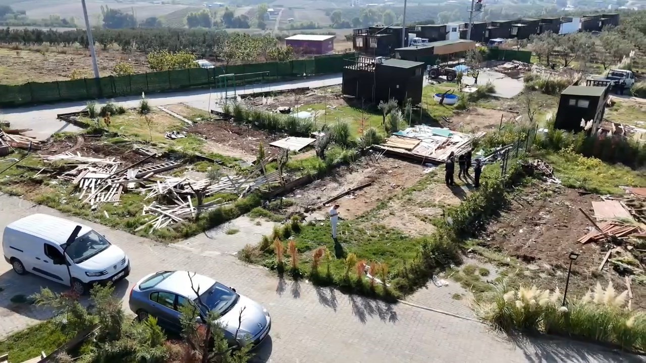 BURSA’DA KAÇAK OLARAK TARIM ARAZİLERİNE VE ORMANA BİTİŞİK OLARAK YAPILAN