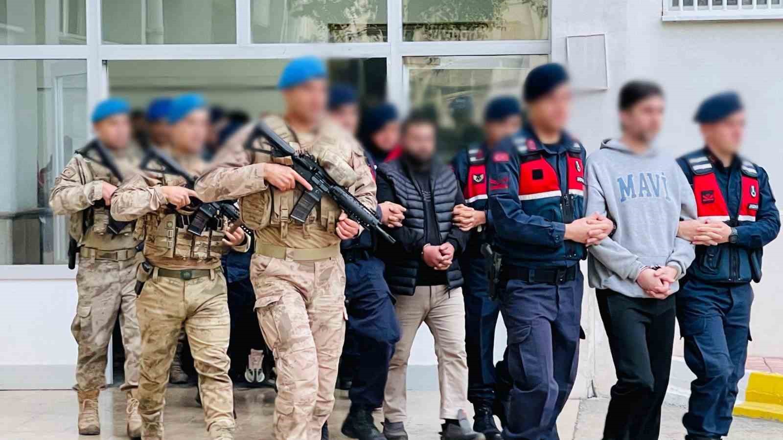 BURSA MERKEZLİ 4 İLDE YAPILAN OPERASYON SONRASI ORGANİZE SUÇ ÖRGÜTÜ