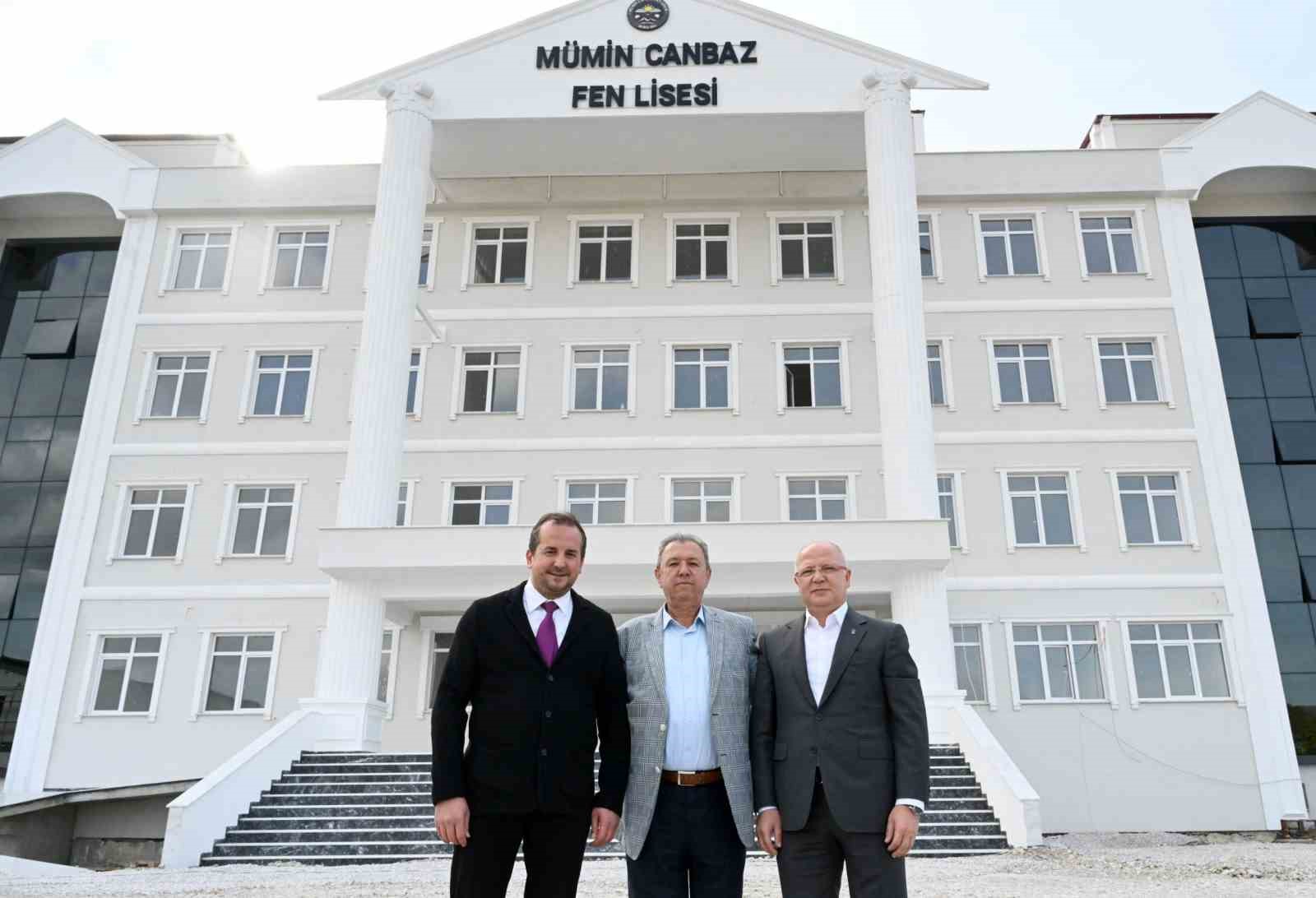 HAYIRSEVER İŞ İNSANI MÜMİN CANBAZ TARAFINDAN YAPTIRILAN MÜMİN CANBAZ FEN