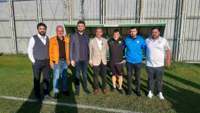 GEMLİK BELEDİYE BAŞKANI ŞÜKRÜ DEVİREN, BURSASPOR KULÜBÜ’NE GERÇEKLEŞTİRDİĞİ ZİYARETLE, KULÜP