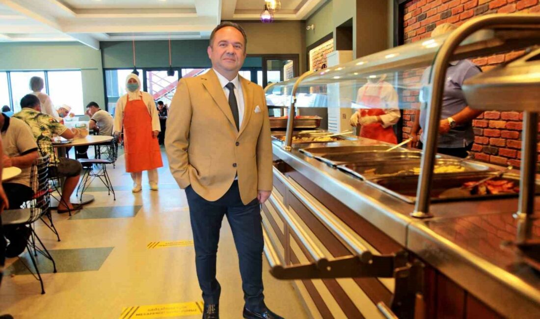 BURSA YEMEK SANAYİCİLERİ DERNEĞİ (BUYSAD) BAŞKANI COŞKUN DÖNMEZ, ENDÜSTRİYEL YEMEK
