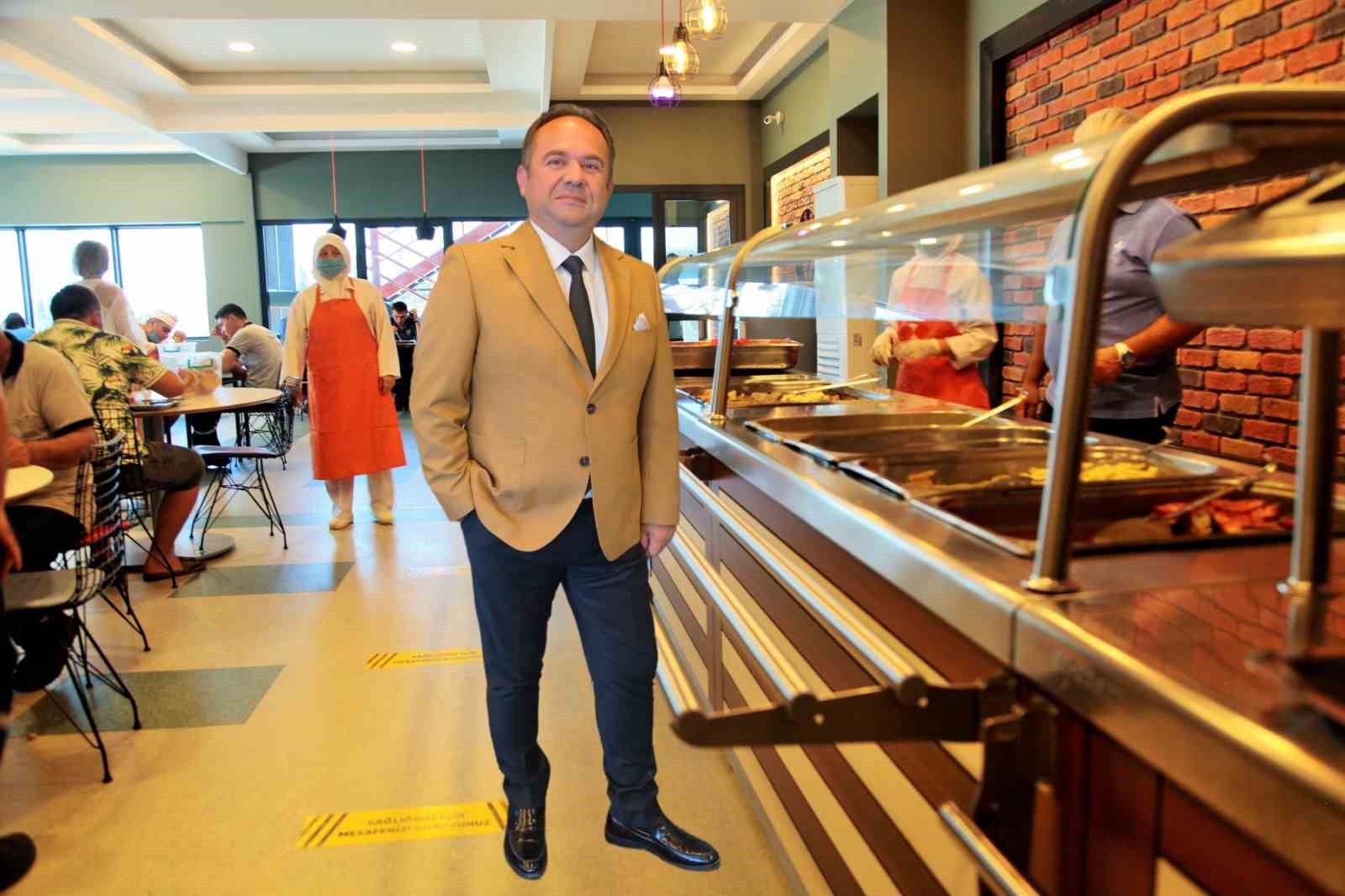 BURSA YEMEK SANAYİCİLERİ DERNEĞİ (BUYSAD) BAŞKANI COŞKUN DÖNMEZ, ENDÜSTRİYEL YEMEK