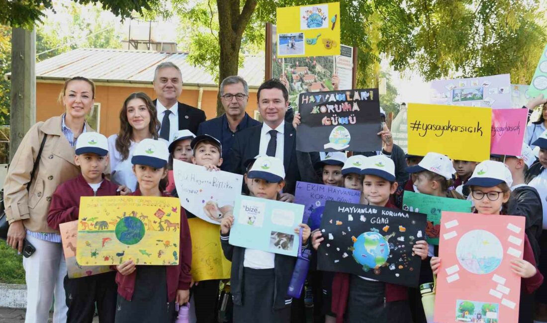 Can dostlar 4 Ekim’i en güzel kıyafetleri ile kutladı OSMANGAZİ BELEDİYESİ, 4 EKİM DÜNYA HAYVANLARI KORUMA GÜNÜ İÇİN KUTLAMA