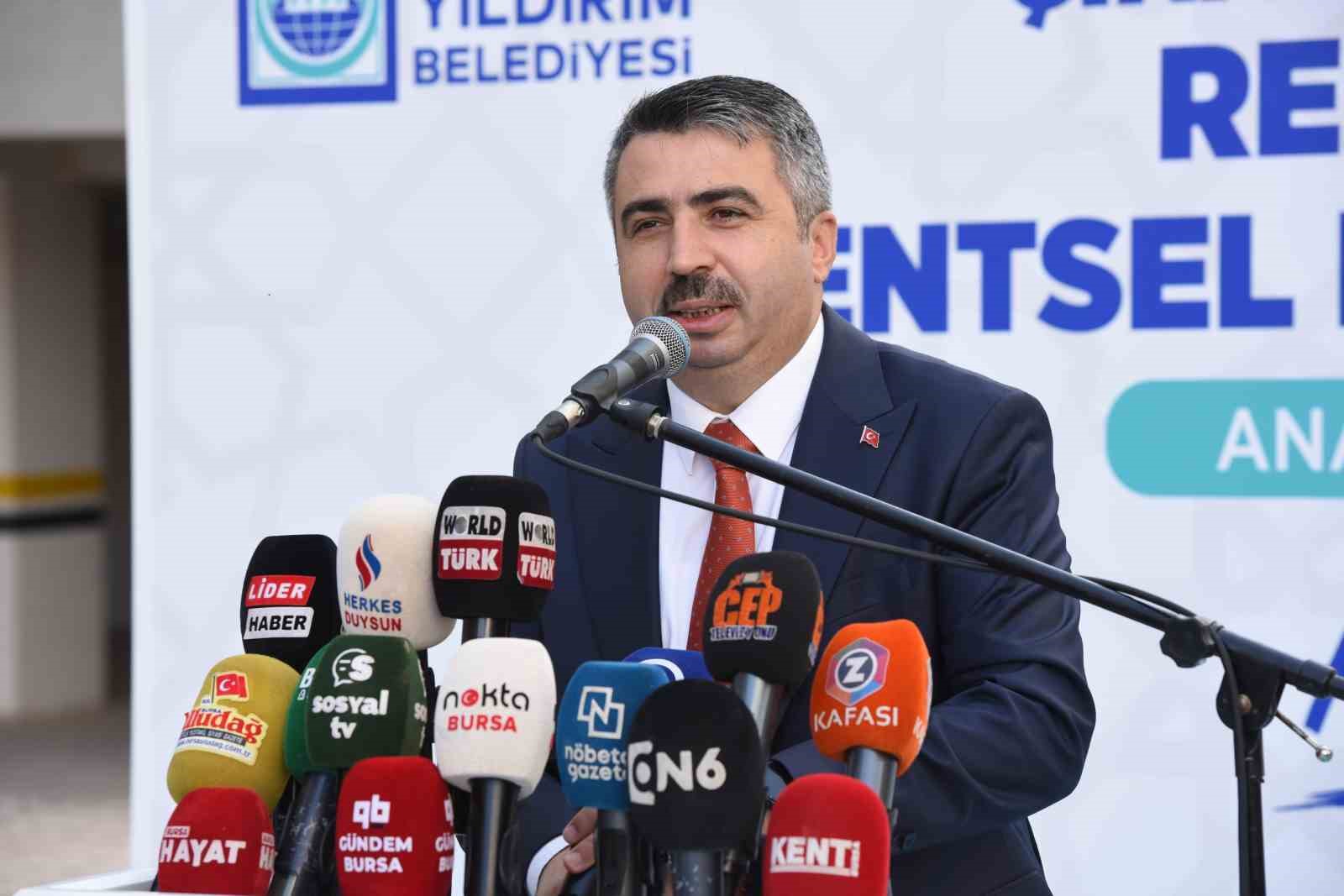 BURSA'DA YILDIRIM BELEDİYESİ ÇINARÖNÜ MAHALLESİ REZERV ALAN KENTSEL DÖNÜŞÜM PROJESİ