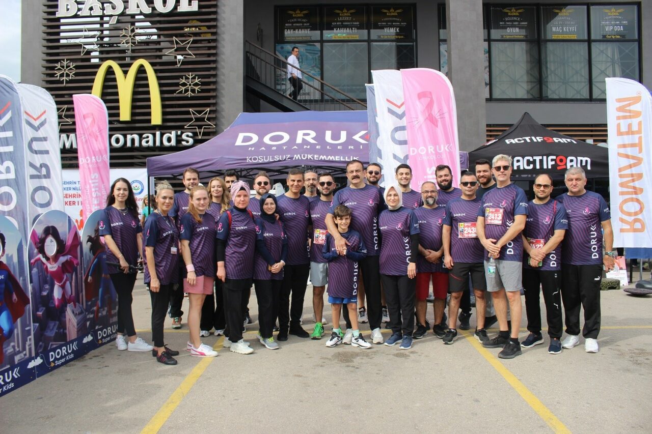 11. EKER I RUN KOŞUSU'NUN ANA SPONSORU DORUK SAĞLIK GRUBU,