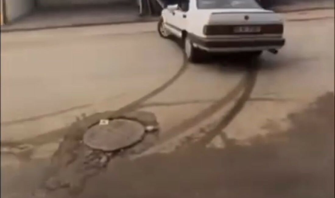 Drift atıp o anları kayda aldıran sürücüye 33 bin lira ceza DRİFT ATIP O ANLARI KAYDA ALDIRAN SÜRÜCÜYE 33 BİN LİRA