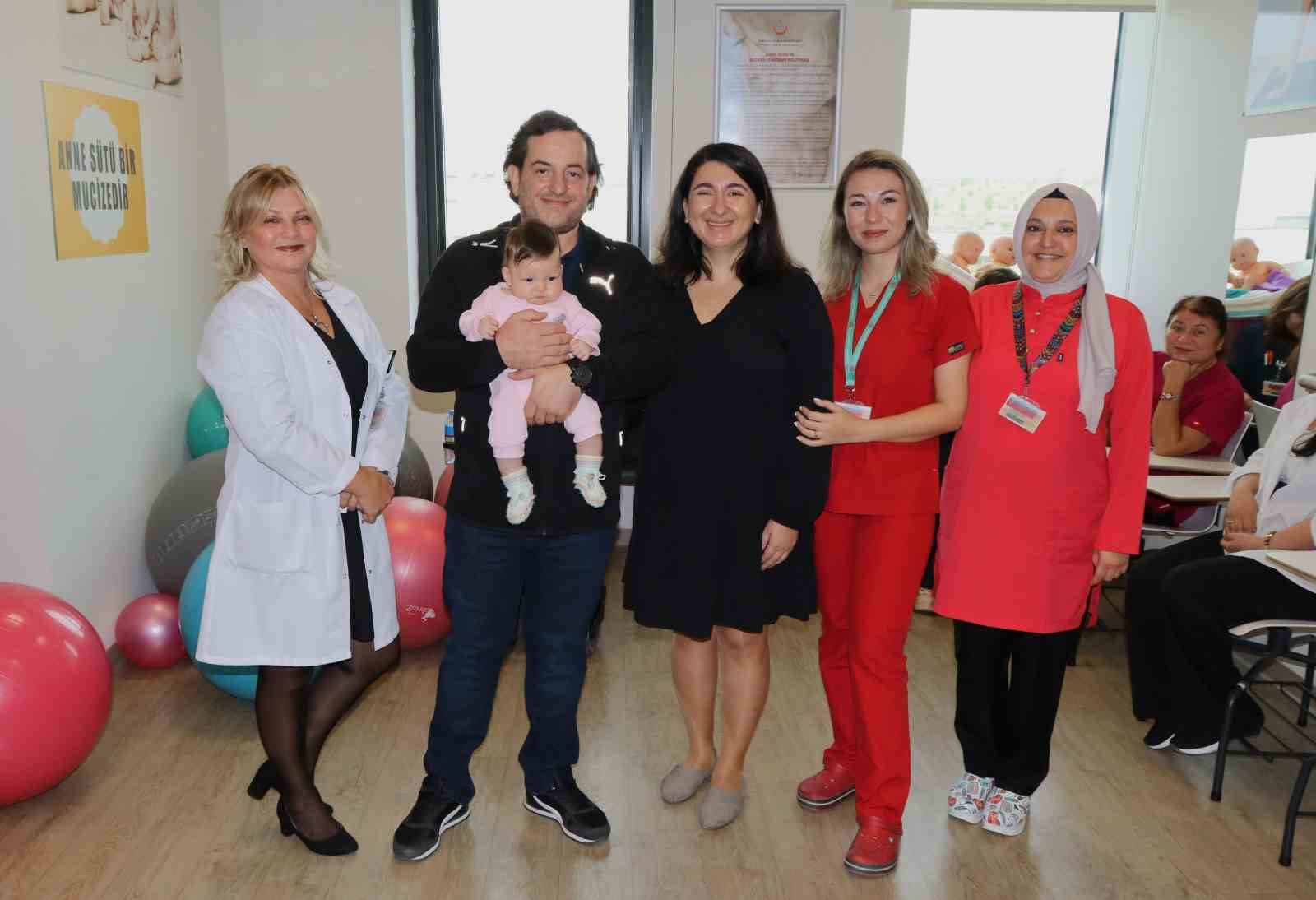 BURSA ŞEHİR HASTANESİ’NDE HİZMET VEREN GEBE OKULUNDA ANNE ADAYLARININ SAĞLIKLI