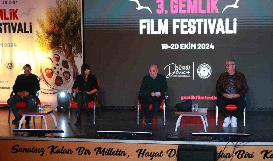 Gemlik Film Festivali 3. kez kapılarını açtı GEMLİK BELEDİYESİ TARAFINDAN EŞREF KOLÇAK ANISINA DÜZENLENEN GEMLİK FİLM FESTİVALİ,