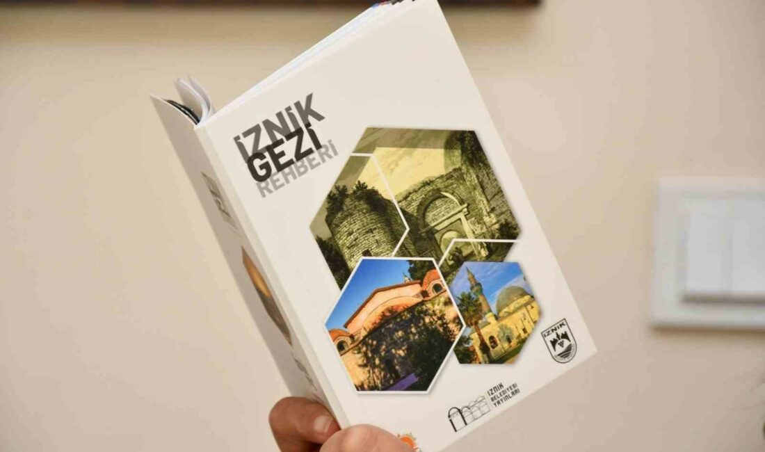 İznik Gezi Rehberi yayında İZNİK BELEDİYESİ TARAFINDAN FARKLI ROTALARI ZİYARETÇİLERE SUNACAK OLAN ‘İZNİK GEZİ