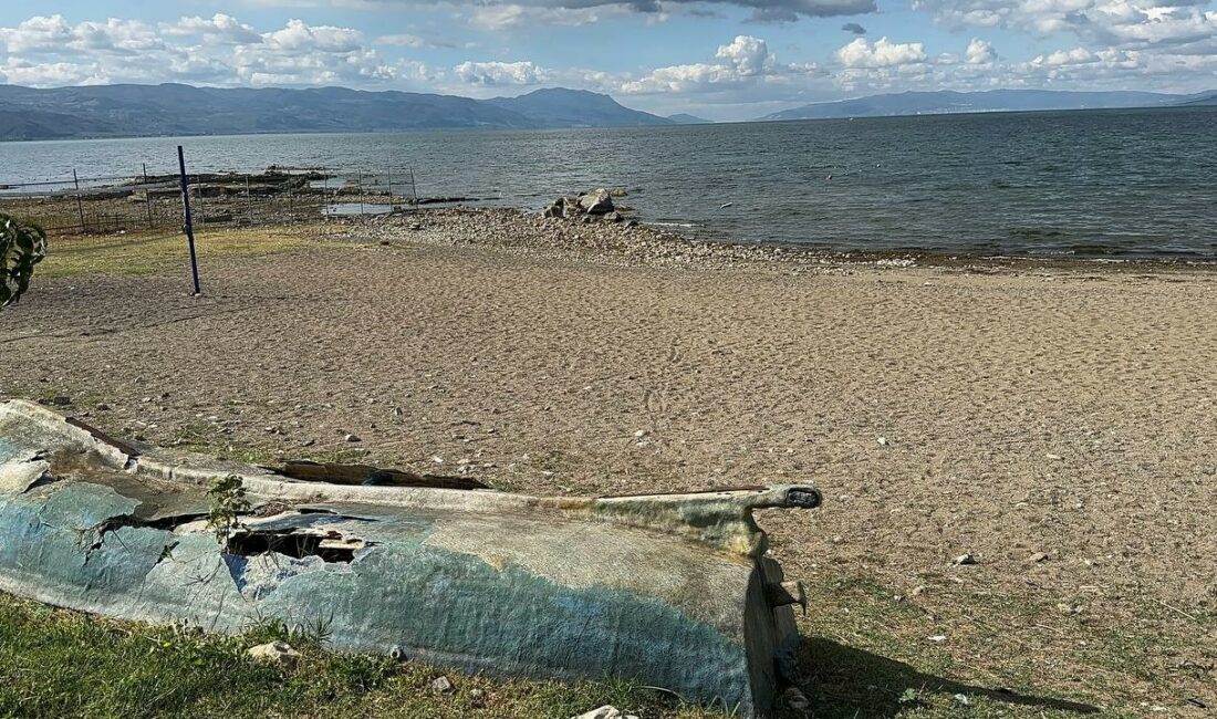 İznik Gölü kuraklık tehlikesi altında TÜRKİYE'NİN EN BÜYÜK BEŞİNCİ DOĞAL GÖLÜ OLAN İZNİK GÖLÜ, SON