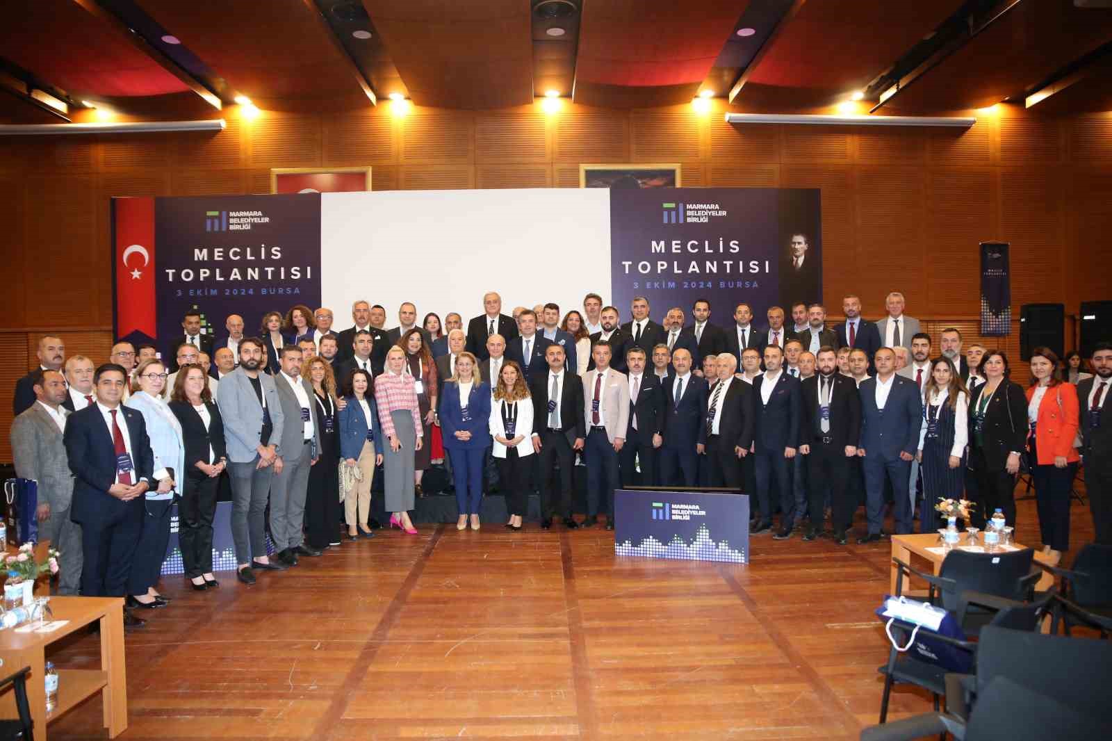 MARMARA BELEDİYELER BİRLİĞİ 2. OLAĞAN MECLİS TOPLANTISI BURSA’DA GERÇEKLEŞTİ. AFAD