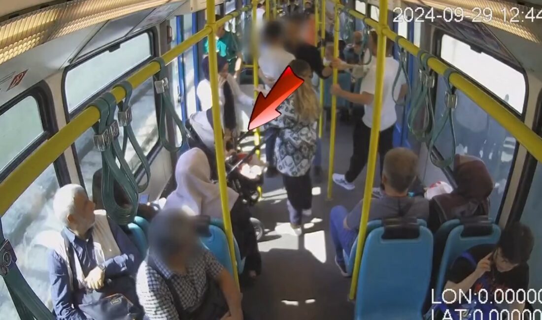 Metronun imdat frenini böyle çektiler binlerce kişi mağdur oldu BURSA’DA METRODA YOLCULAR ARASINDA ÇIKAN KAVGADAN DOLAYI PANİĞE KAPILAN KADINLARDAN