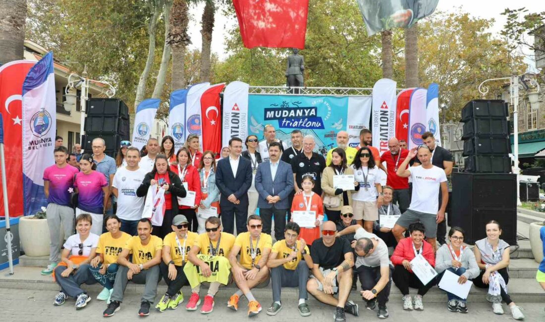 Mudanya Triatlonu sona erdi MUDANYA BELEDİYESİ VE TÜRKİYE TRİATLON FEDERASYONU İŞ BİRLİĞİYLE DÜZENLENEN “2024