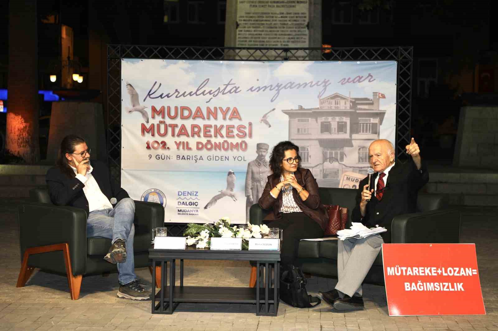 MUDANYA MÜTAREKESİ’NİN 102. YILI KUTLAMALARI ALTINCI GÜNÜNDE DÜZENLENEN “MÜTAREKE GÜNLERİ”