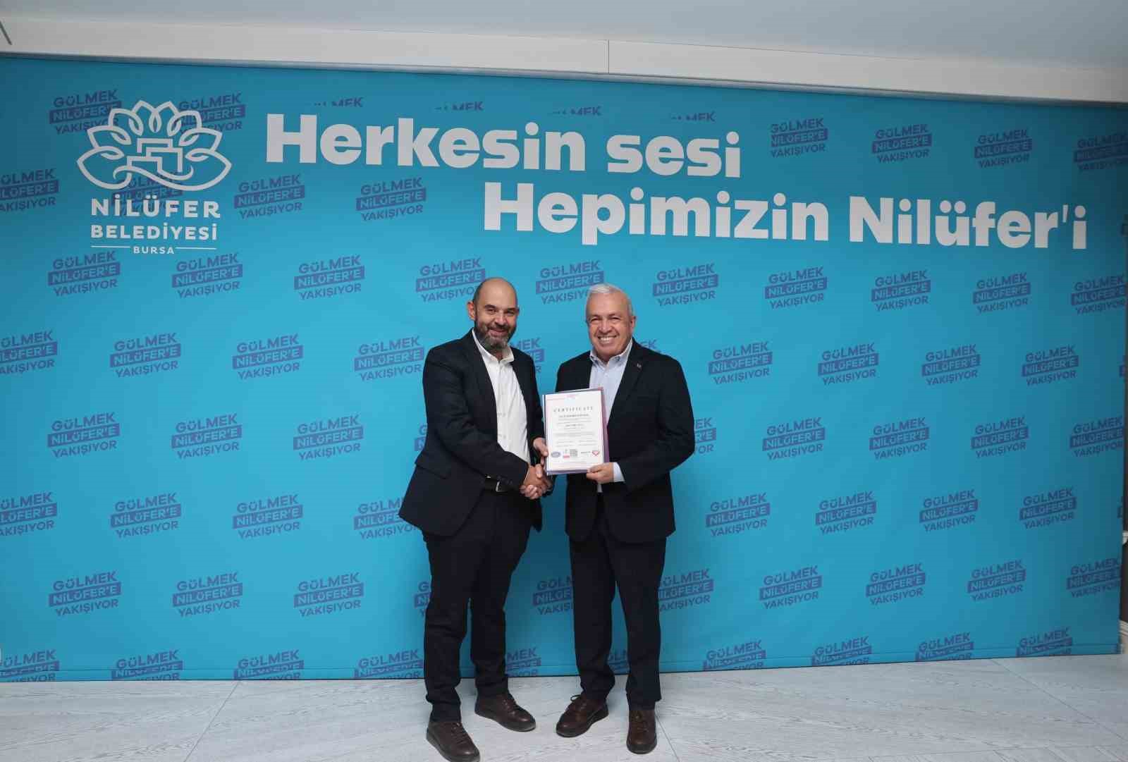 NİLÜFER BELEDİYESİ VERİ GÜVENLİĞİNİ GÜÇLENDİRDİ