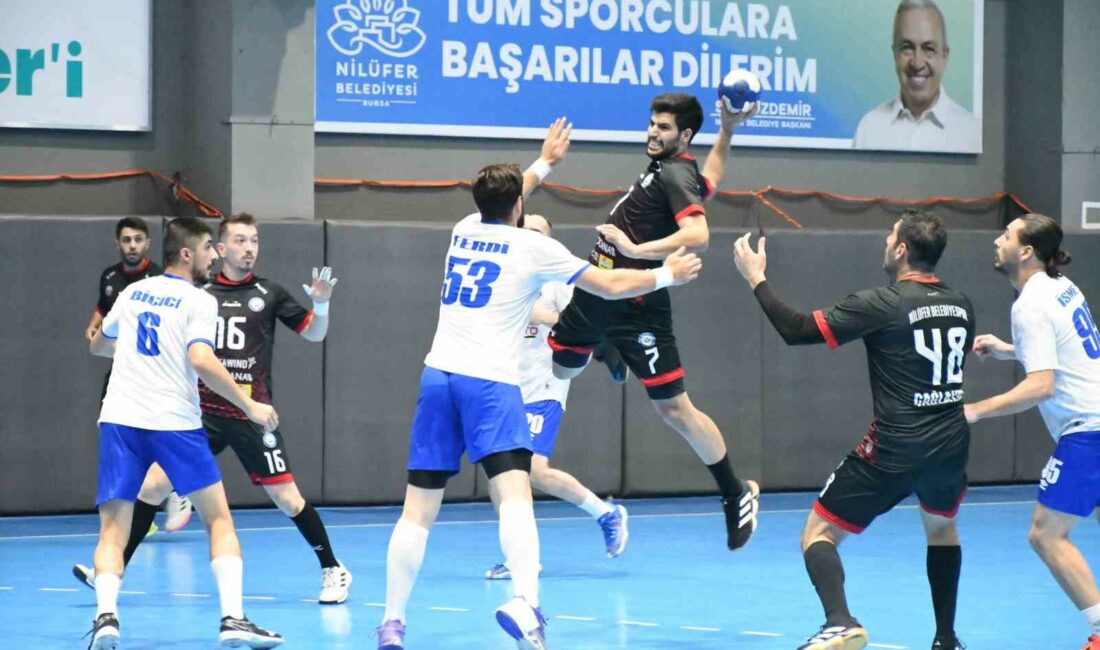 Nilüfer Belediyespor zirve yürüyüşünü sürdürüyor THF ERKEKLER SÜPER LİGİ’NDE YENİLGİSİZ YOLUNA DEVAM EDEN NİLÜFER BELEDİYESPOR,