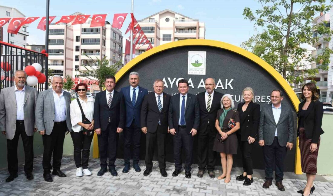 Osmangazi Belediyesi’nden görkemli açılış OSMANGAZİ BELEDİYESİ TARAFINDAN HAMİTLER MAHALLESİ’NDE GEÇTİĞİMİZ MAYIS AYINDA TEMELİNİ ATILAN