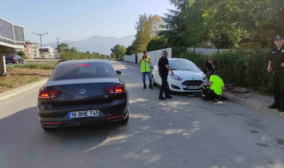 Otomobil bisikletli çocuğa çarptı: 1 ağır yaralı BURSA’NIN ORHANGAZİ İLÇESİNDE MEYDANA GELEN TRAFİK KAZASINDA OTOMOBİL BİSİKLETLİ ÇOCUĞA