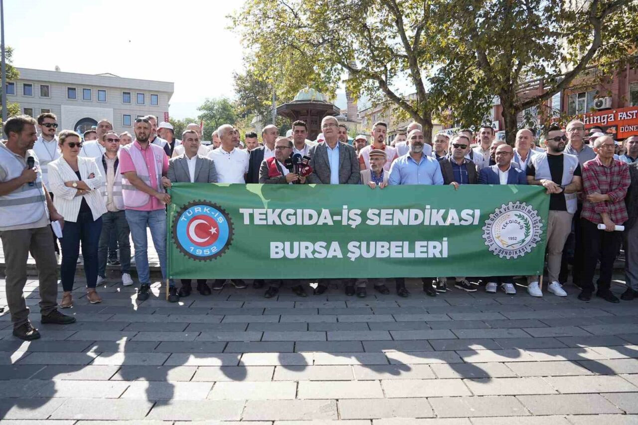 İSTANBUL ÇATALCA'DA BULUNAN POLONEZ FABRİKASI, TEKGIDA-İŞ SENDİKASI’NA ÜYE OLMALARI SEBEBİYLE