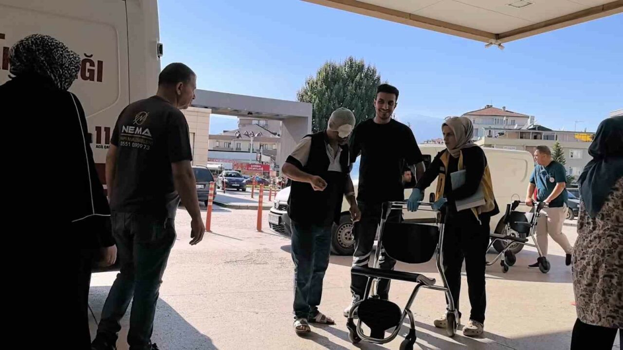 BURSA'NIN İNEGÖL İLÇESİNDE MEYDANA GELEN OLAYDA ŞAHIS, ARACINI TAMİR EDERKEN