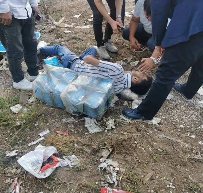 Tır ile otomobilin çarpıştığı kazada sürücüler yaralandı TIR İLE OTOMOBİLİN KARIŞTIĞI KAZA KAMERADA