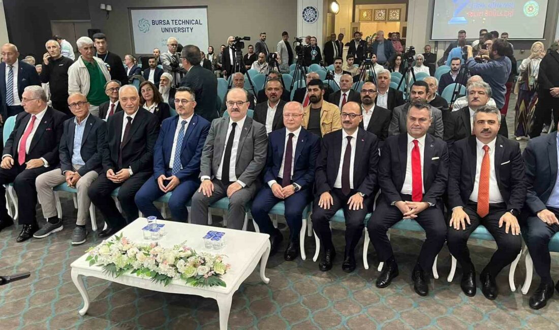 Türk Dünyası Bilim Ödülleri Bursa’da sahiplerini buldu TÜRK DÜNYASI YÖRÜK TÜRKMEN BİRLİĞİ TARAFINDAN İLK DEFA DÜZENLENEN 'TÜRK