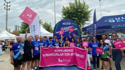 ULUDAĞ ELEKTRİK, EKER I RUN KOŞUSUNDA SPORSEVERLERLE BİR ARAYA GELDİ.