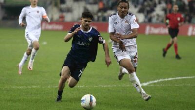 ZİRAAT TÜRKİYE KUPASI 3. TUR MAÇINDA BURSASPOR KENDİ SAHASINDA AĞIRLADIĞI