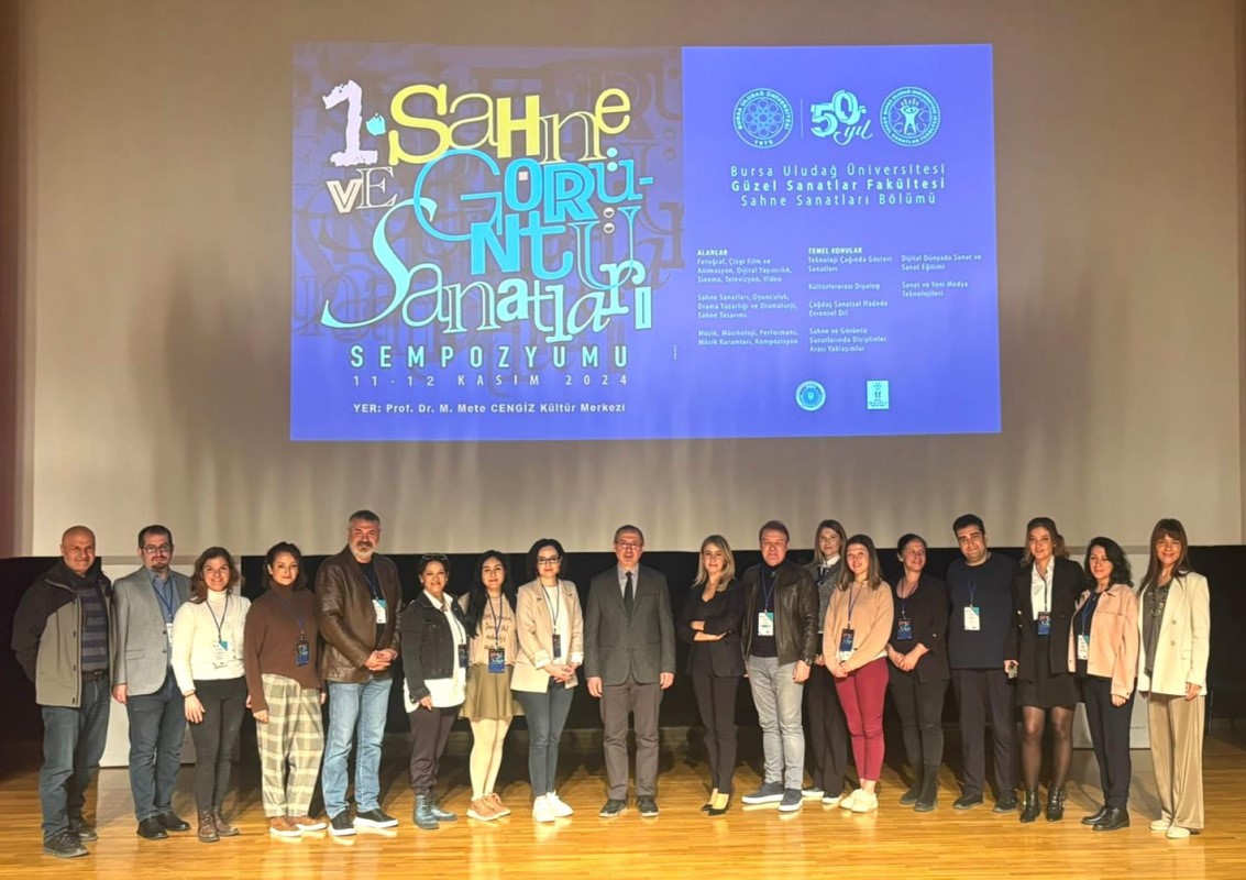 1. ULUSAL SAHNE VE GÖRÜNTÜ SANATLARI SEMPOZYUMU BAŞARIYLA TAMAMLANDI